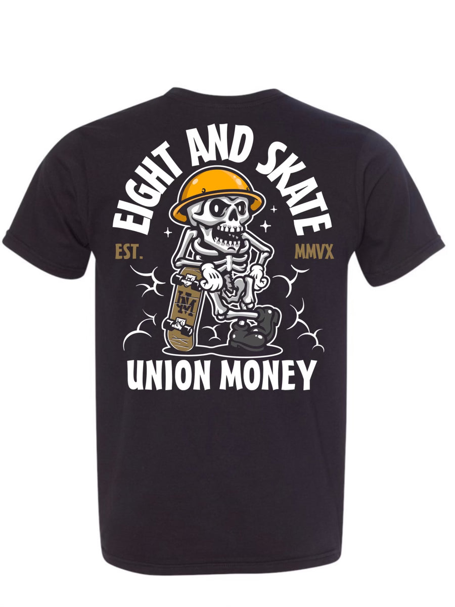 Eight and Skate T-Shirt – UNION MONEY CO