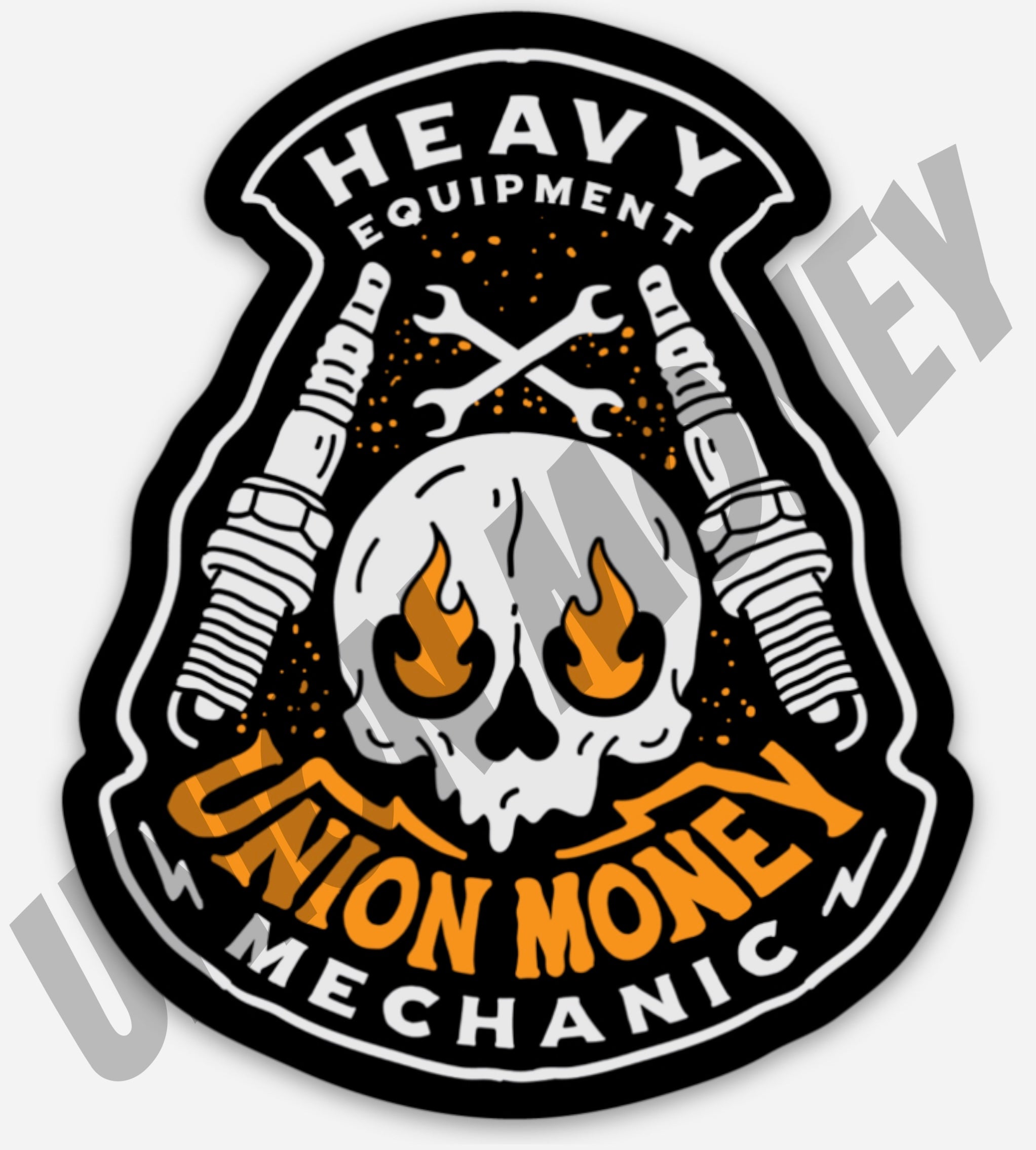 Blue Collar Sticker – UNION MONEY CO