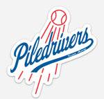 Dodgers Piledriver sticker