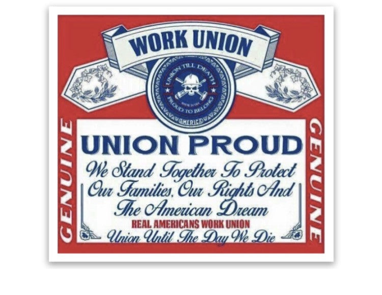 Union Money UNION PROUD sticker – UNION MONEY CO