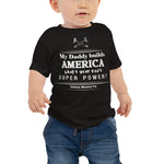 Union Kids Baby Jersey super power Short Sleeve Tee