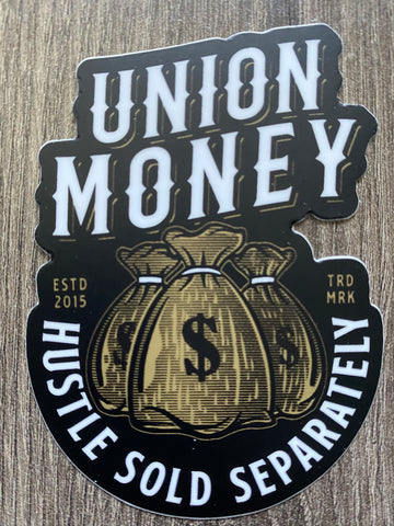 *Union Money Bags sticker