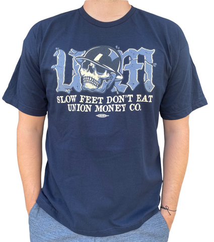 UM Slow Feet (color) - Navy T-Shirt