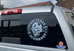 High Class Scumbags Clear Truck Sticker