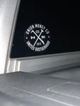 United Brotherhood- clear cut sticker