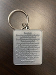 Union Kids Prayer Keychain