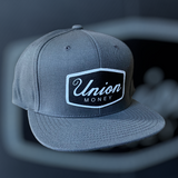 Grey UNION MONEY SnapBack