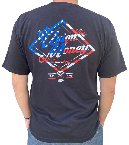 Hustle Sold Separately (American Flag) - T-Shirt